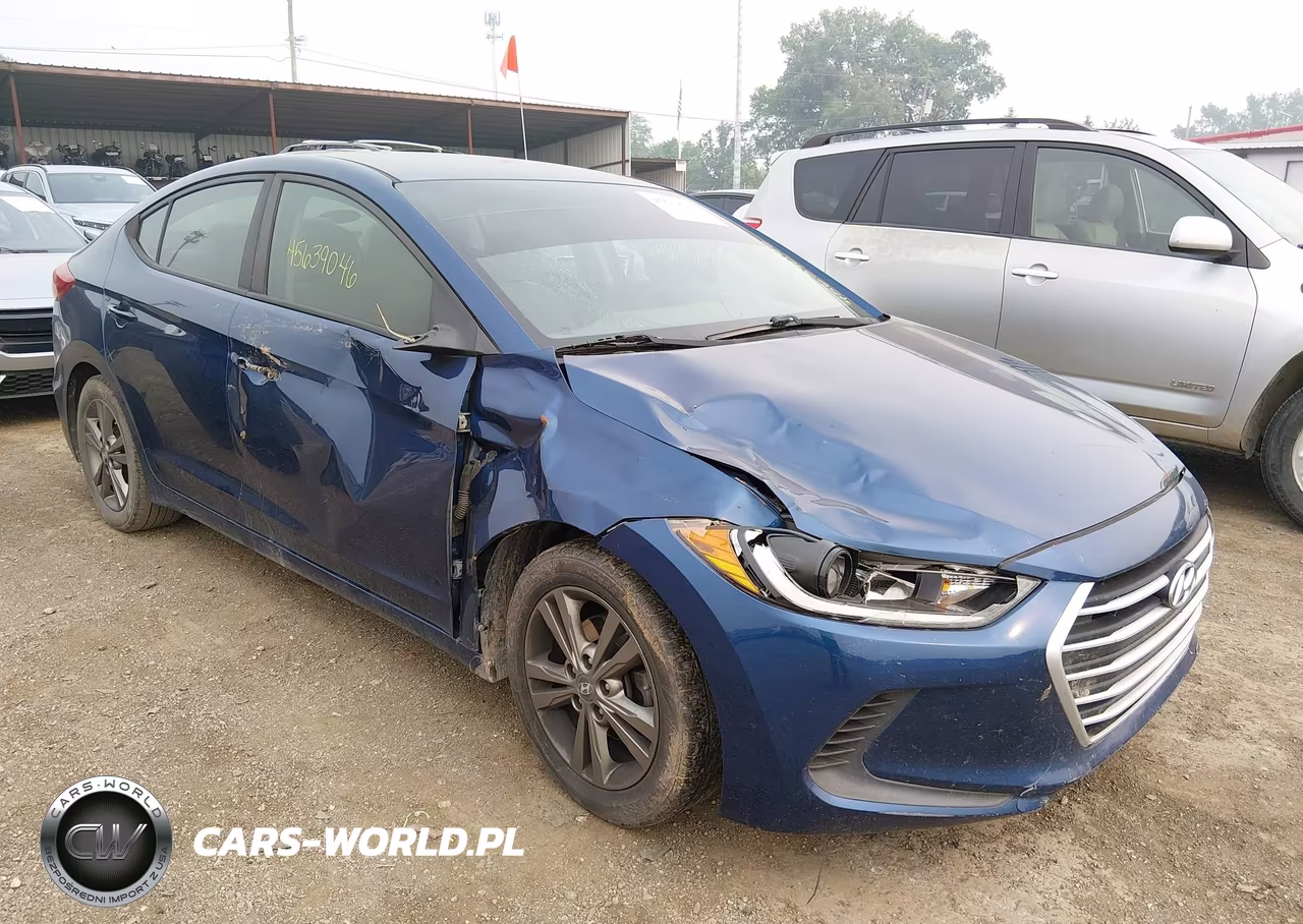 2017 Hyundai Elantra Se VIN:5NPD84LF1HH035257 - 1
