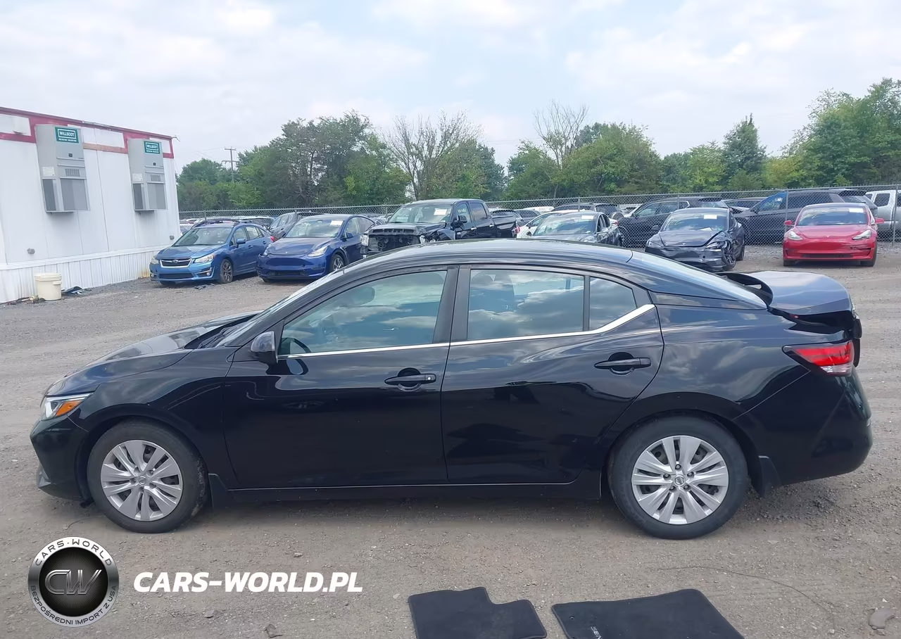 2021 Nissan Sentra S Xtronic Cvt VIN:3N1AB8BV1MY324014 - 14