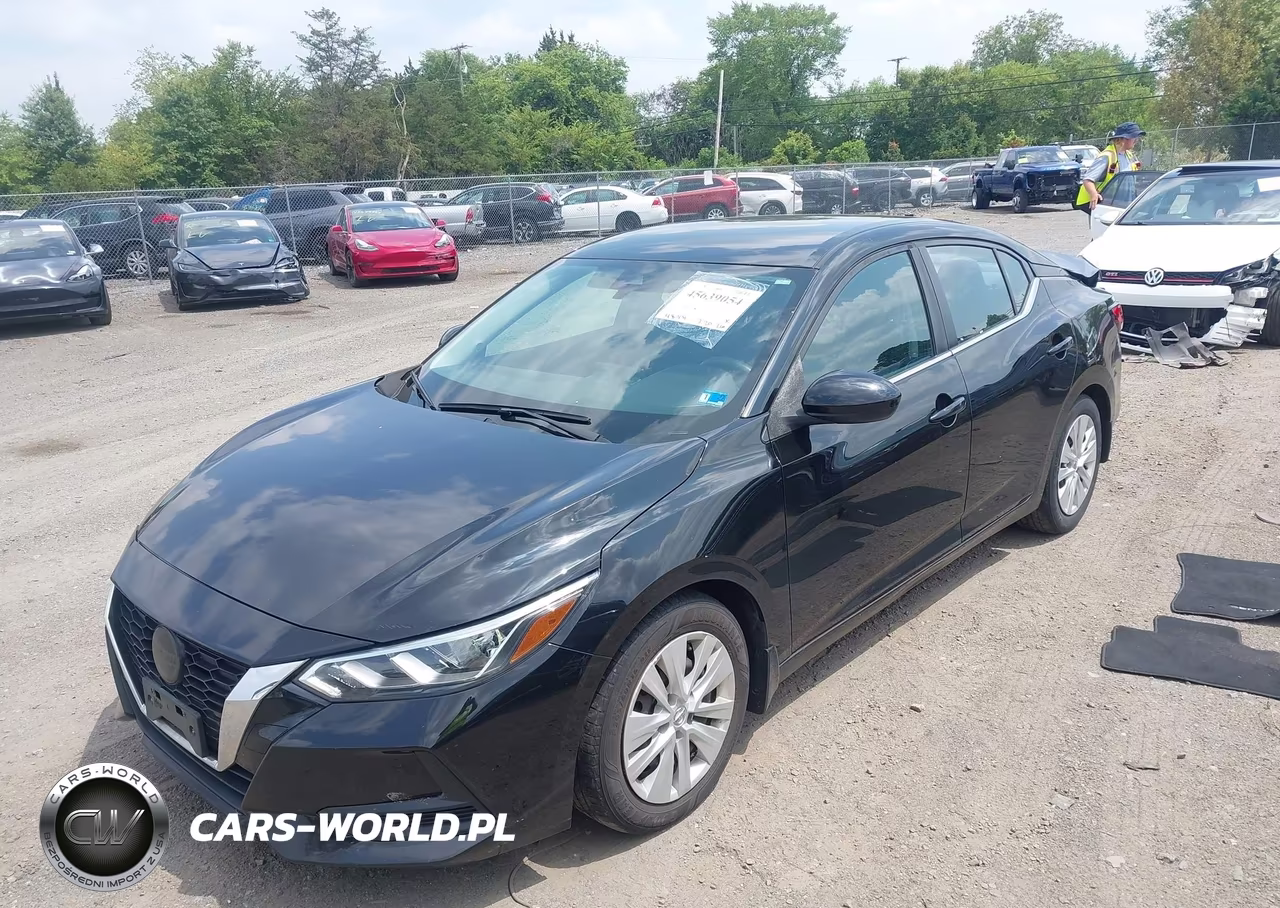 2021 Nissan Sentra S Xtronic Cvt VIN:3N1AB8BV1MY324014 - 2