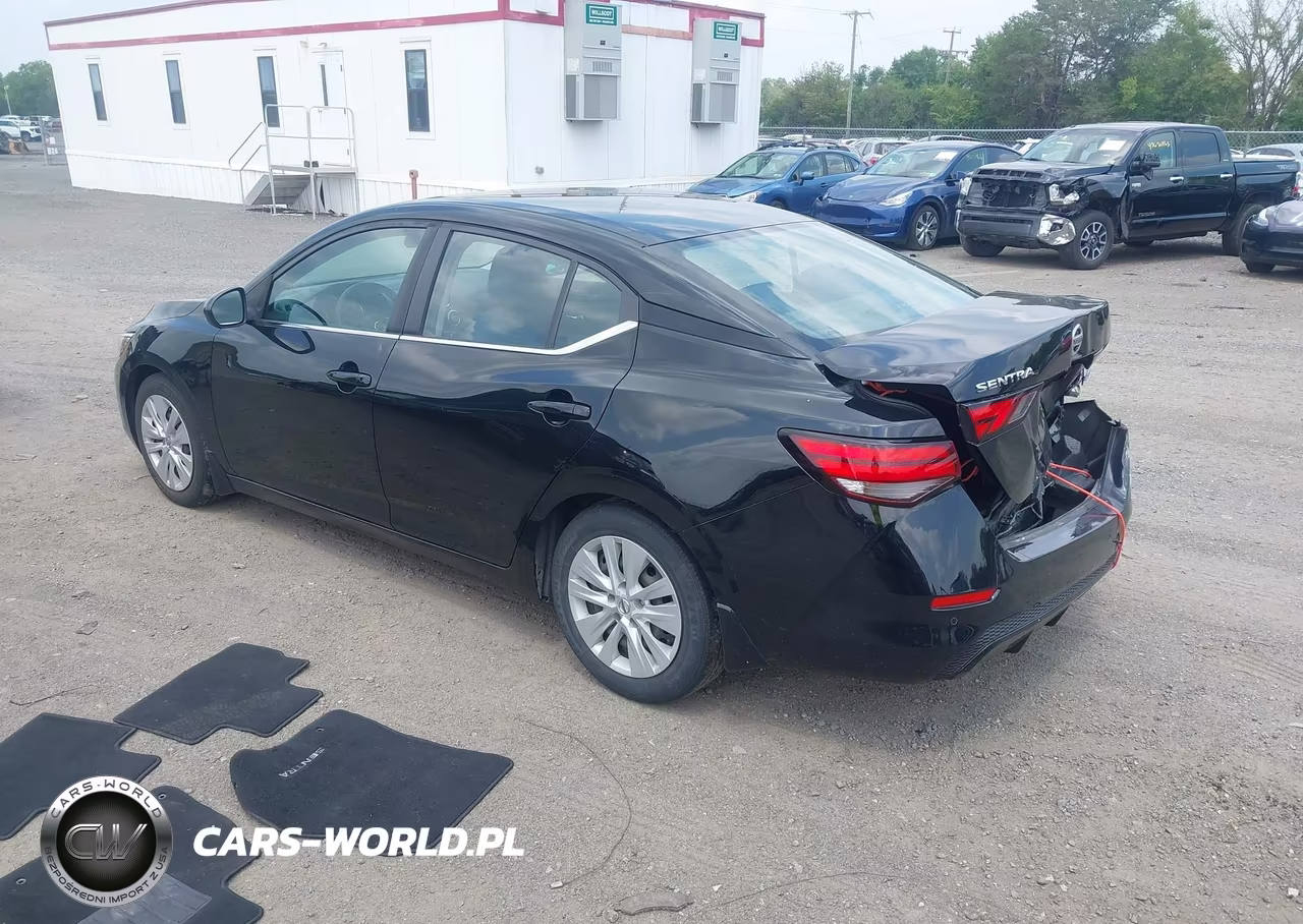 2021 Nissan Sentra S Xtronic Cvt VIN:3N1AB8BV1MY324014 - 3