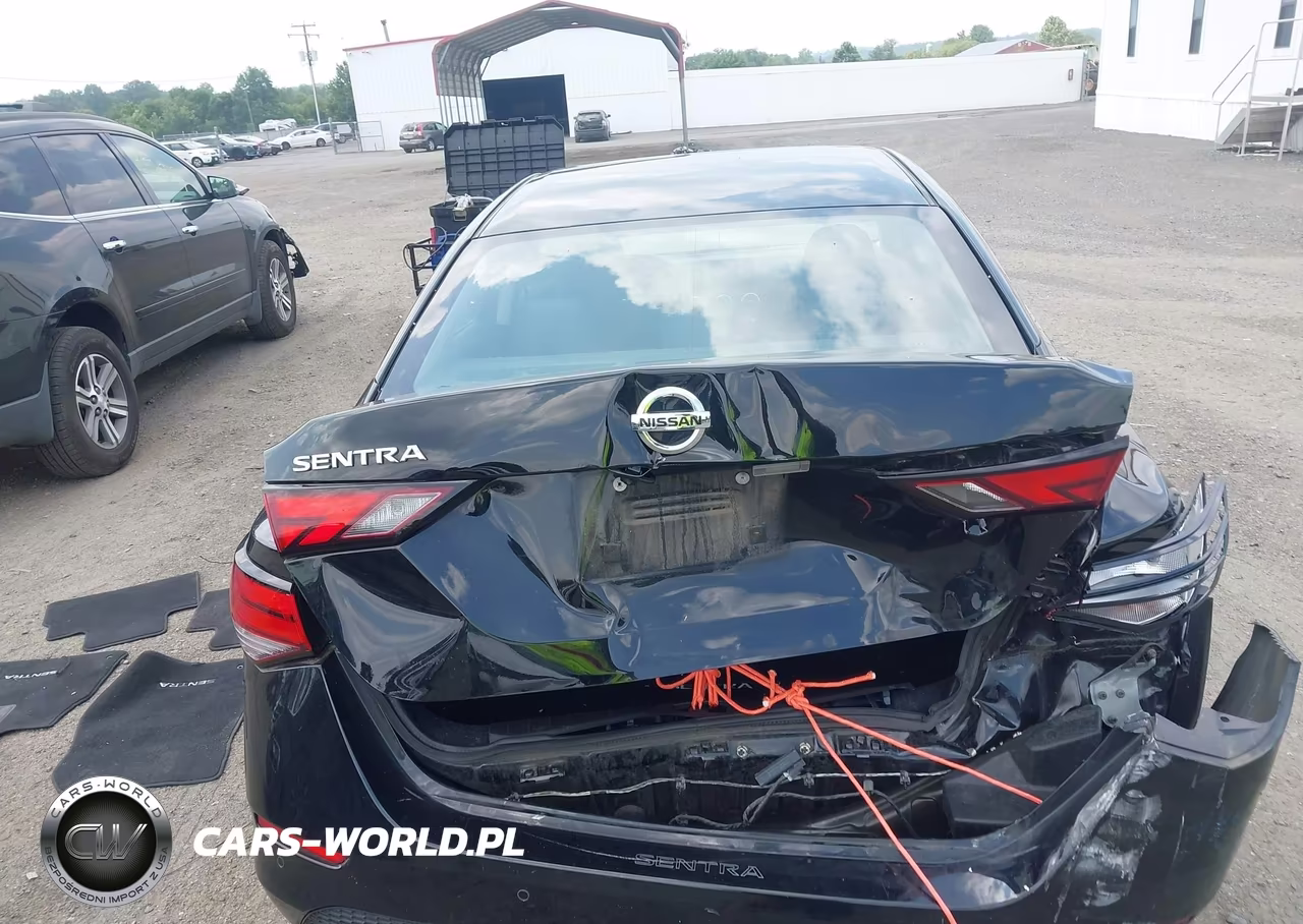 2021 Nissan Sentra S Xtronic Cvt VIN:3N1AB8BV1MY324014 - 6