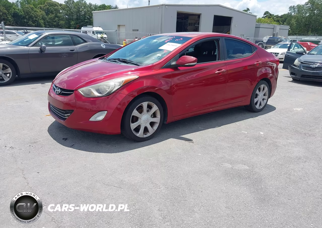 2011 Hyundai Elantra Limited (Ulsan Plant) VIN:KMHDH4AE9BU104537 - 2