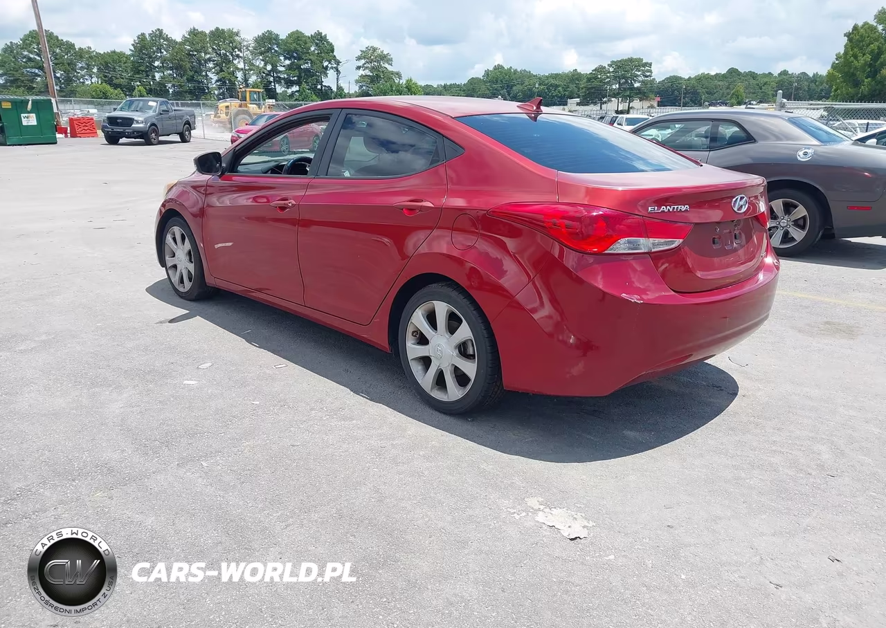 2011 Hyundai Elantra Limited (Ulsan Plant) VIN:KMHDH4AE9BU104537 - 3