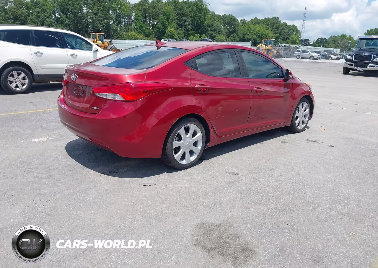 2011 Hyundai Elantra Limited (Ulsan Plant) VIN:KMHDH4AE9BU104537 - 4