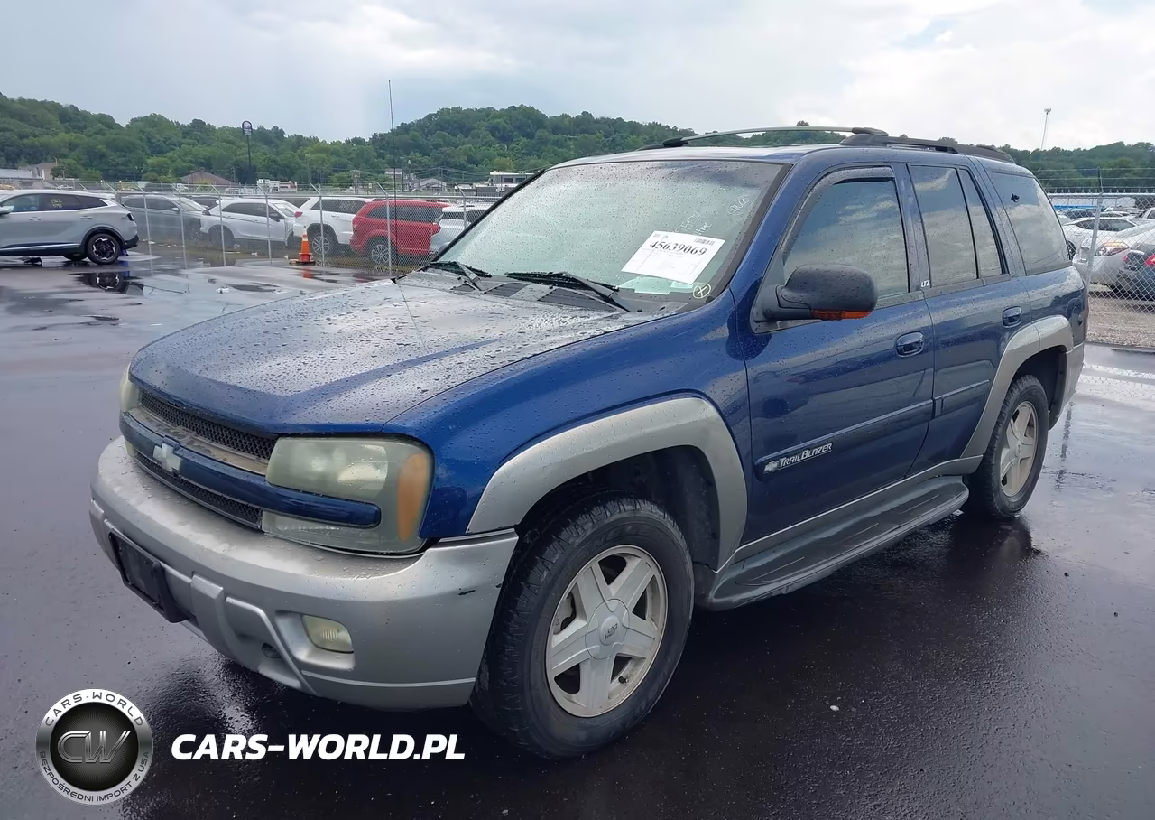 2002 Chevrolet Trailblazer Ltz VIN:1GNDT13SX22295974 - 2