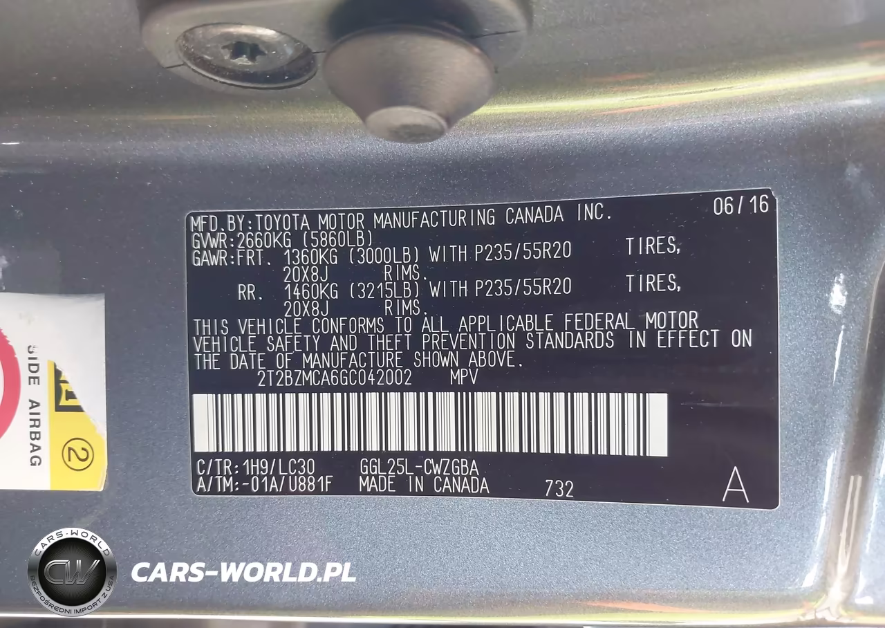 2016 Lexus Rx 350 F Sport VIN:2T2BZMCA6GC042002 - 9