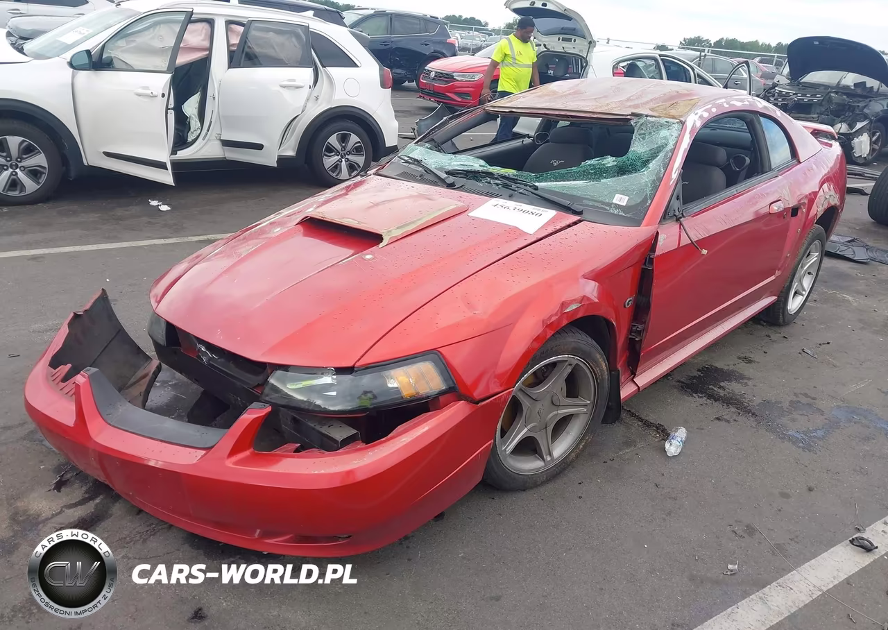 2002 Ford Mustang Gt Deluxe-Gt Premium VIN:1FAFP42X12F185723 - 2