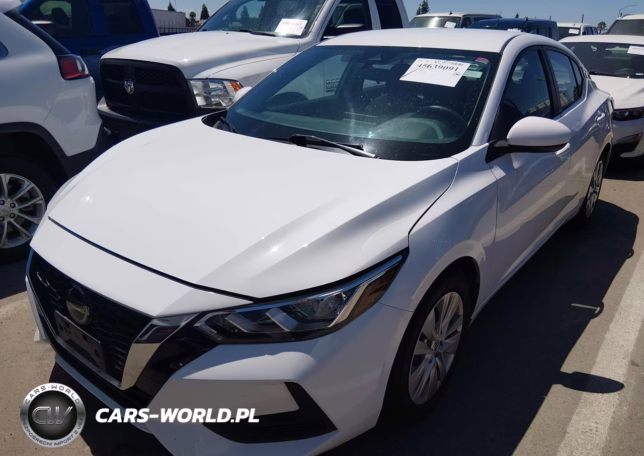 2021 Nissan Sentra S Xtronic Cvt VIN:3N1AB8BV9MY270283 - 2