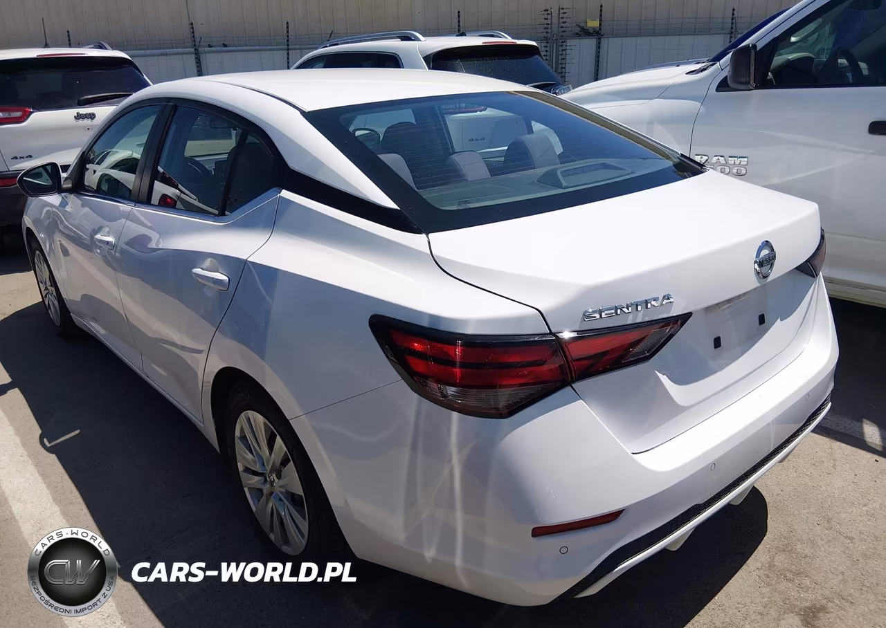 2021 Nissan Sentra S Xtronic Cvt VIN:3N1AB8BV9MY270283 - 3