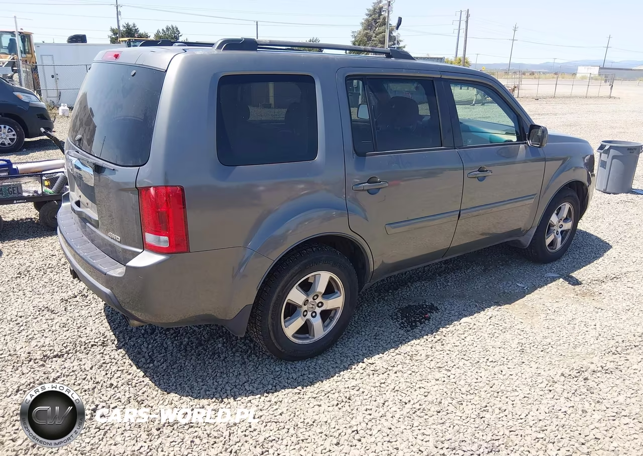 2009 Honda Pilot Ex-L VIN:5FNYF48569B003783 - 4