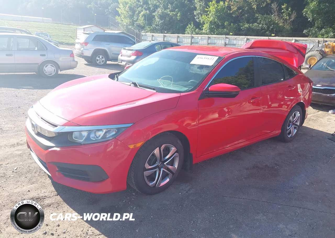 2017 Honda Civic Lx VIN:2HGFC2F57HH504764 - 2