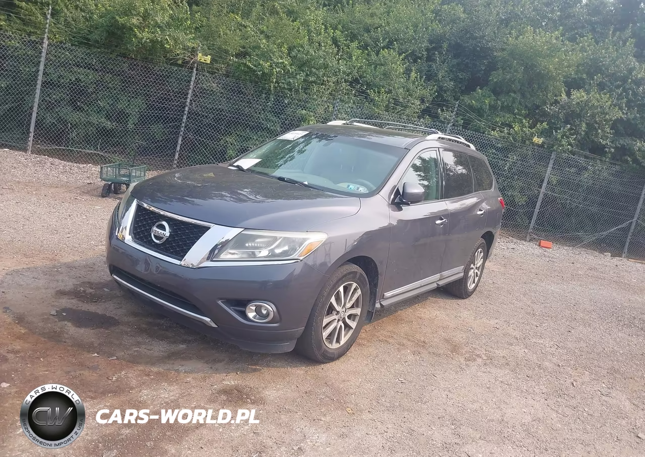 2014 Nissan Pathfinder Sl VIN:5N1AR2MM1EC721805 - 2
