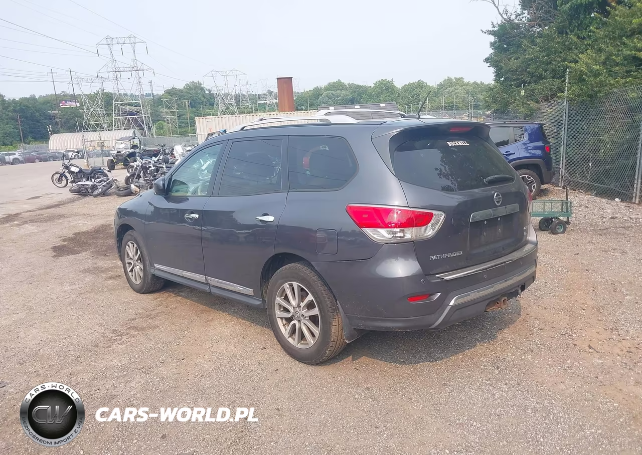 2014 Nissan Pathfinder Sl VIN:5N1AR2MM1EC721805 - 3