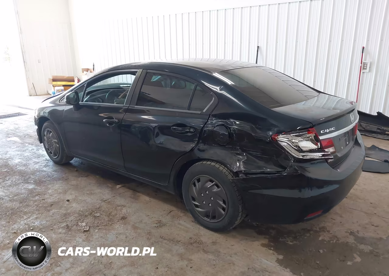 2013 Honda Civic Lx VIN:2HGFB2F52DH591566 - 3