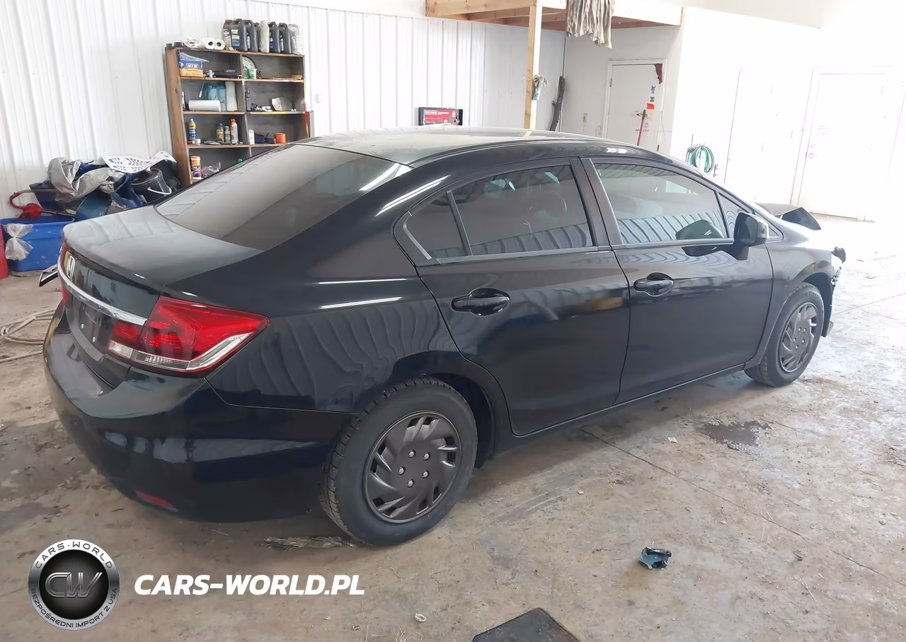 2013 Honda Civic Lx VIN:2HGFB2F52DH591566 - 4