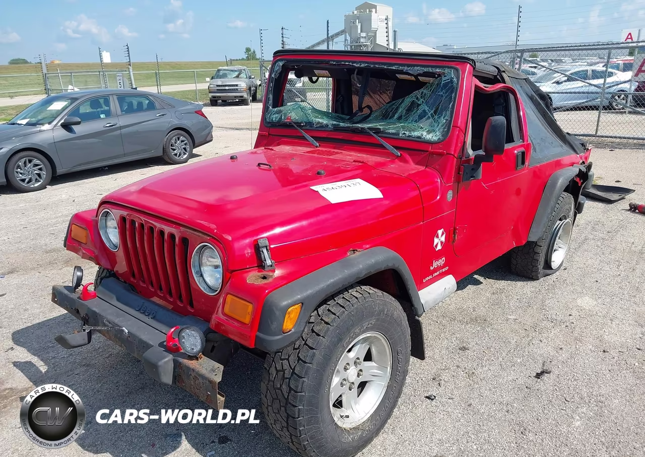 2004 Jeep Wrangler Unlimited VIN:1J4FA49S04P754171 - 2