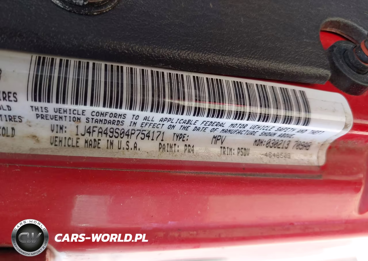 2004 Jeep Wrangler Unlimited VIN:1J4FA49S04P754171 - 9