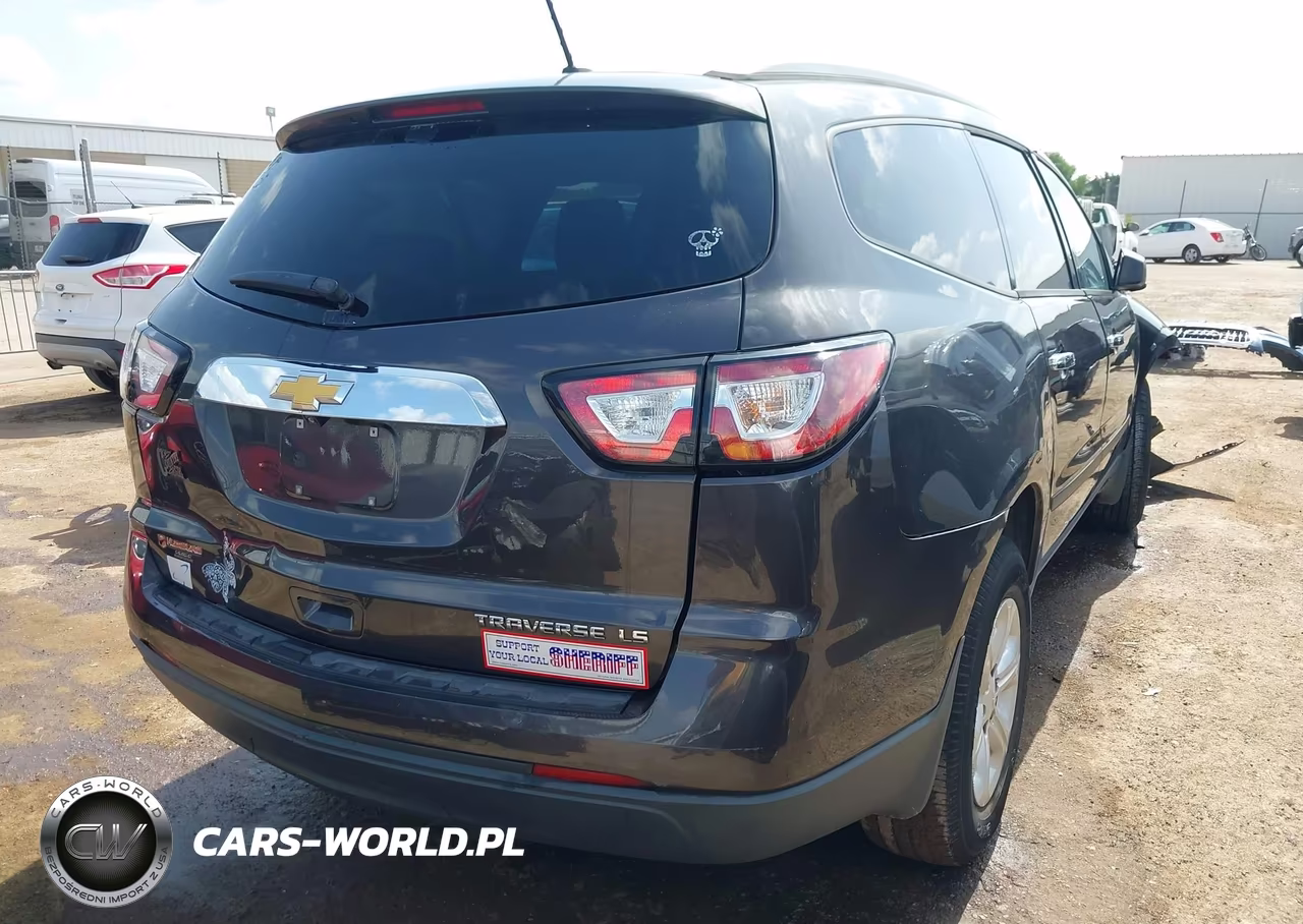 2014 Chevrolet Traverse Ls VIN:1GNKRFED3EJ327384 - 4
