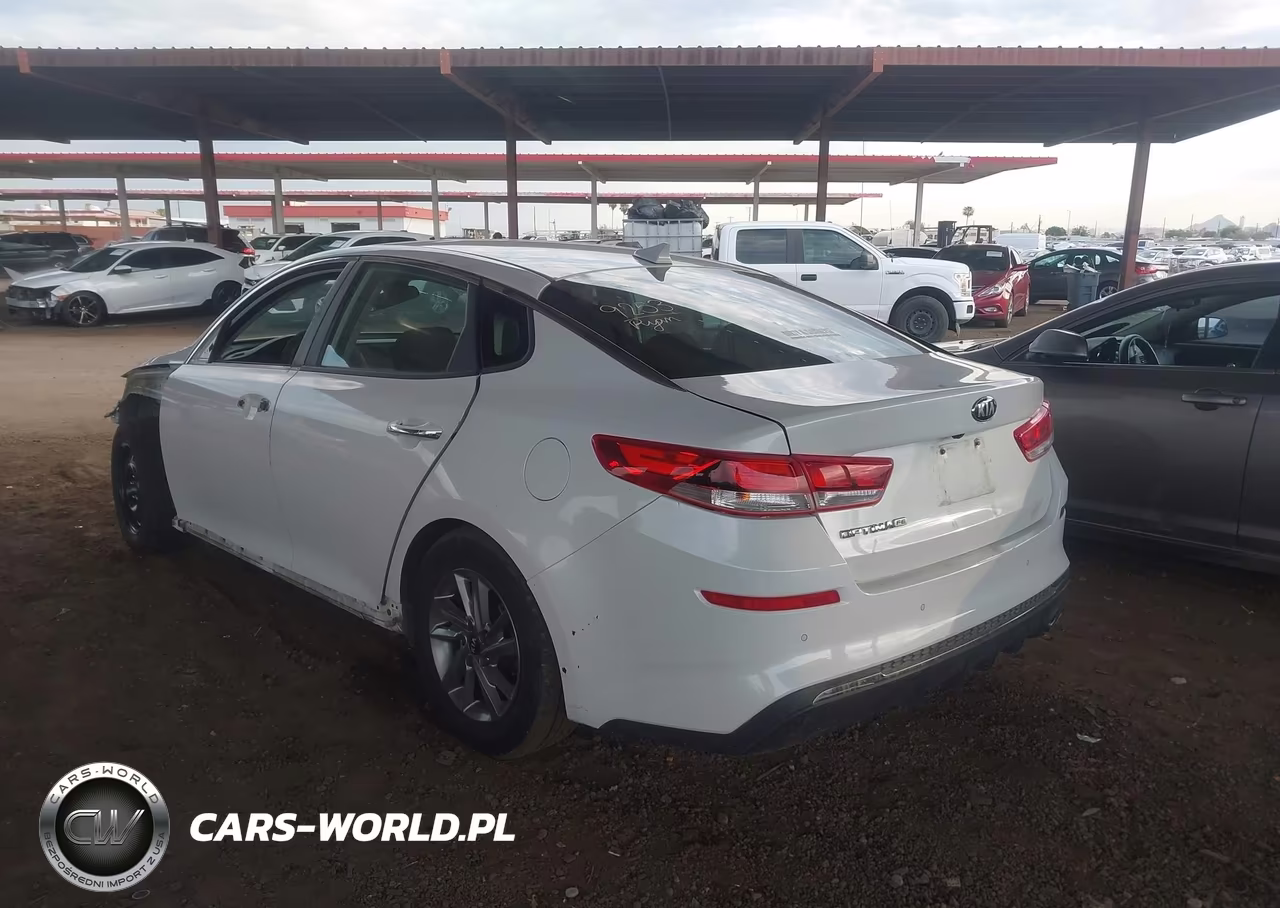 2019 Kia Optima Lx VIN:5XXGT4L30KG339068 - 3