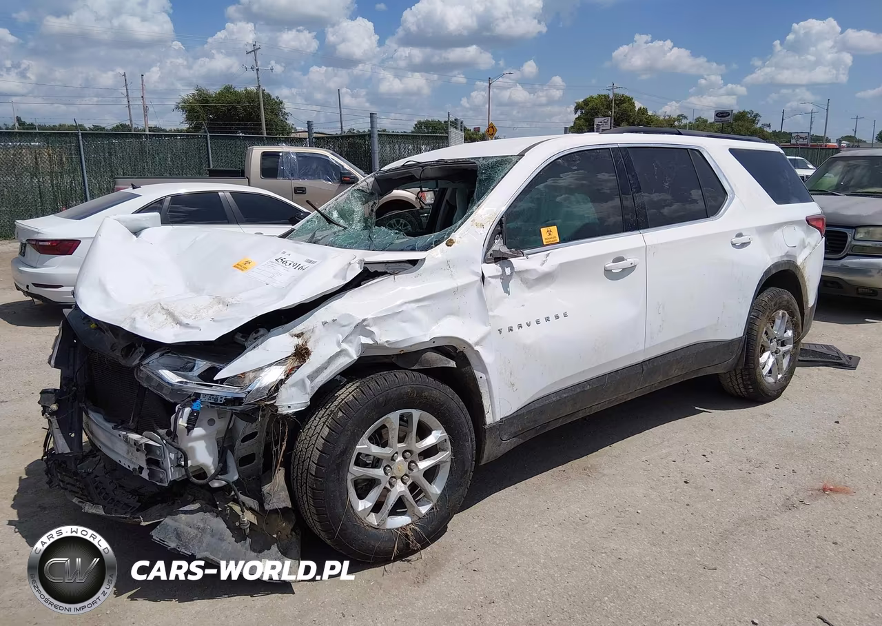 2021 Chevrolet Traverse Fwd Lt Cloth VIN:1GNERGKW7MJ143735 - 2