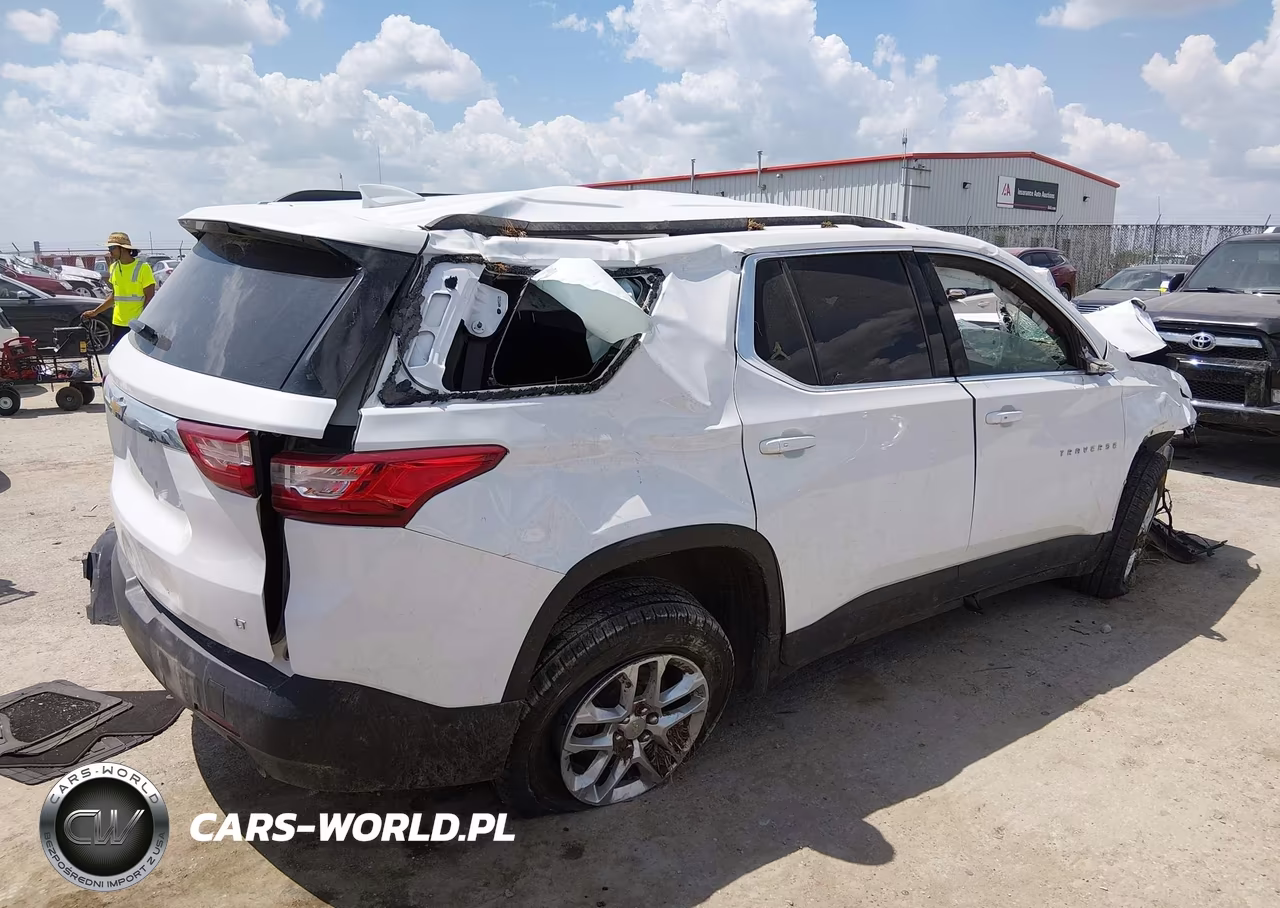 2021 Chevrolet Traverse Fwd Lt Cloth VIN:1GNERGKW7MJ143735 - 4