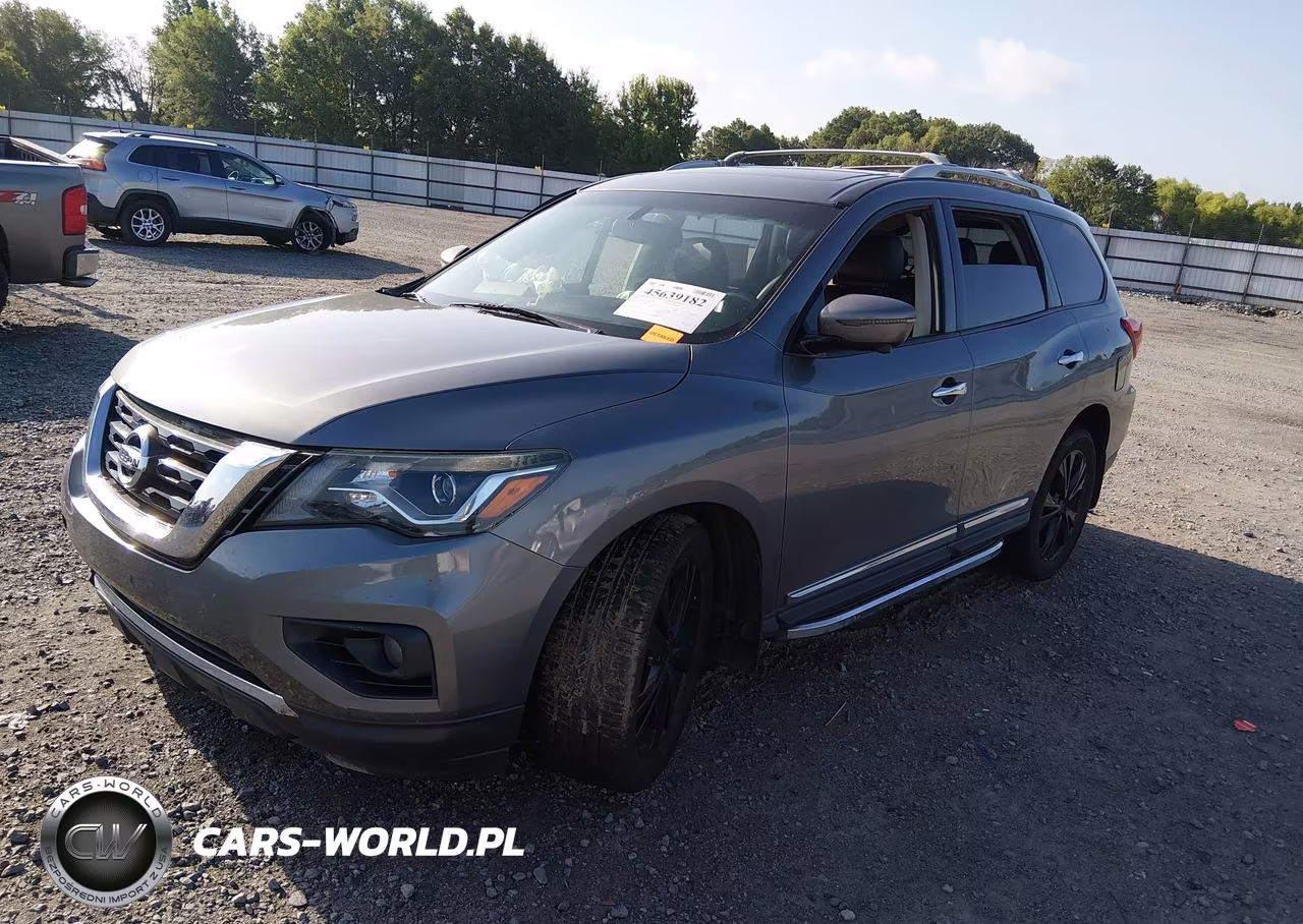 2018 Nissan Pathfinder Platinum VIN:5N1DR2MM1JC602496 - 2