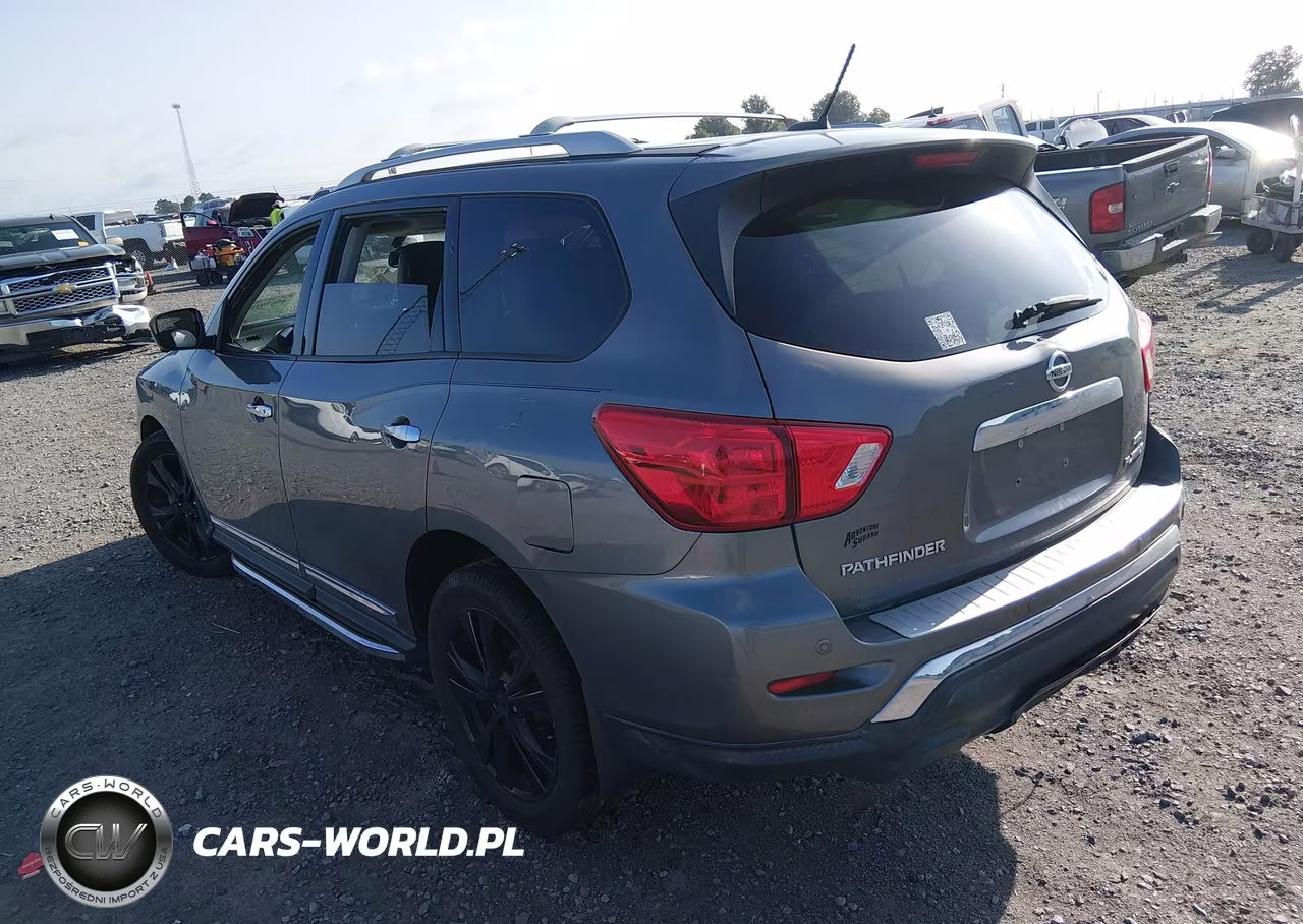 2018 Nissan Pathfinder Platinum VIN:5N1DR2MM1JC602496 - 3
