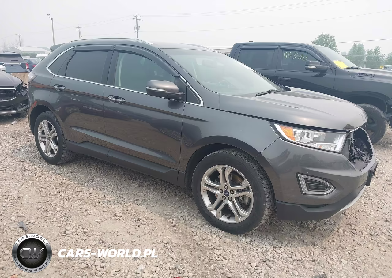 2017 Ford Edge Titanium VIN:2FMPK4K96HBB98486 - 1