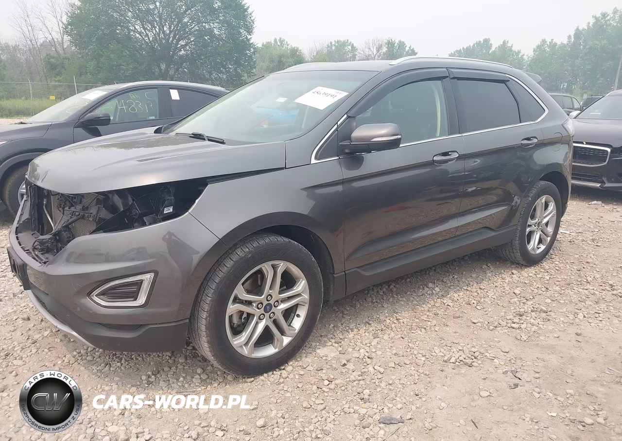 2017 Ford Edge Titanium VIN:2FMPK4K96HBB98486 - 2
