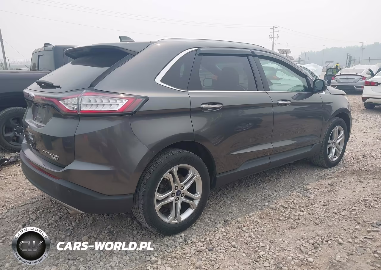 2017 Ford Edge Titanium VIN:2FMPK4K96HBB98486 - 4