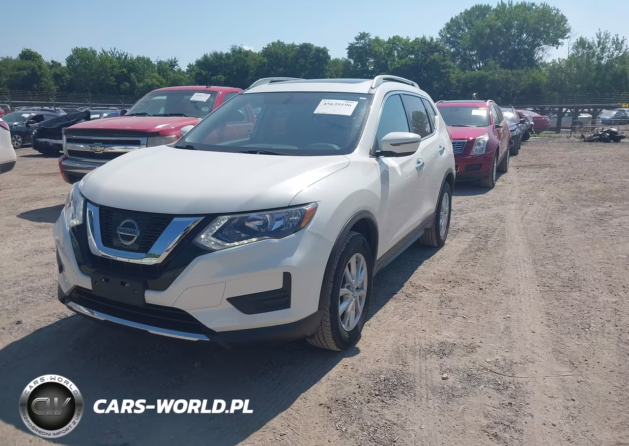 2017 Nissan Rogue Sv VIN:5N1AT2MV7HC881251 - 2
