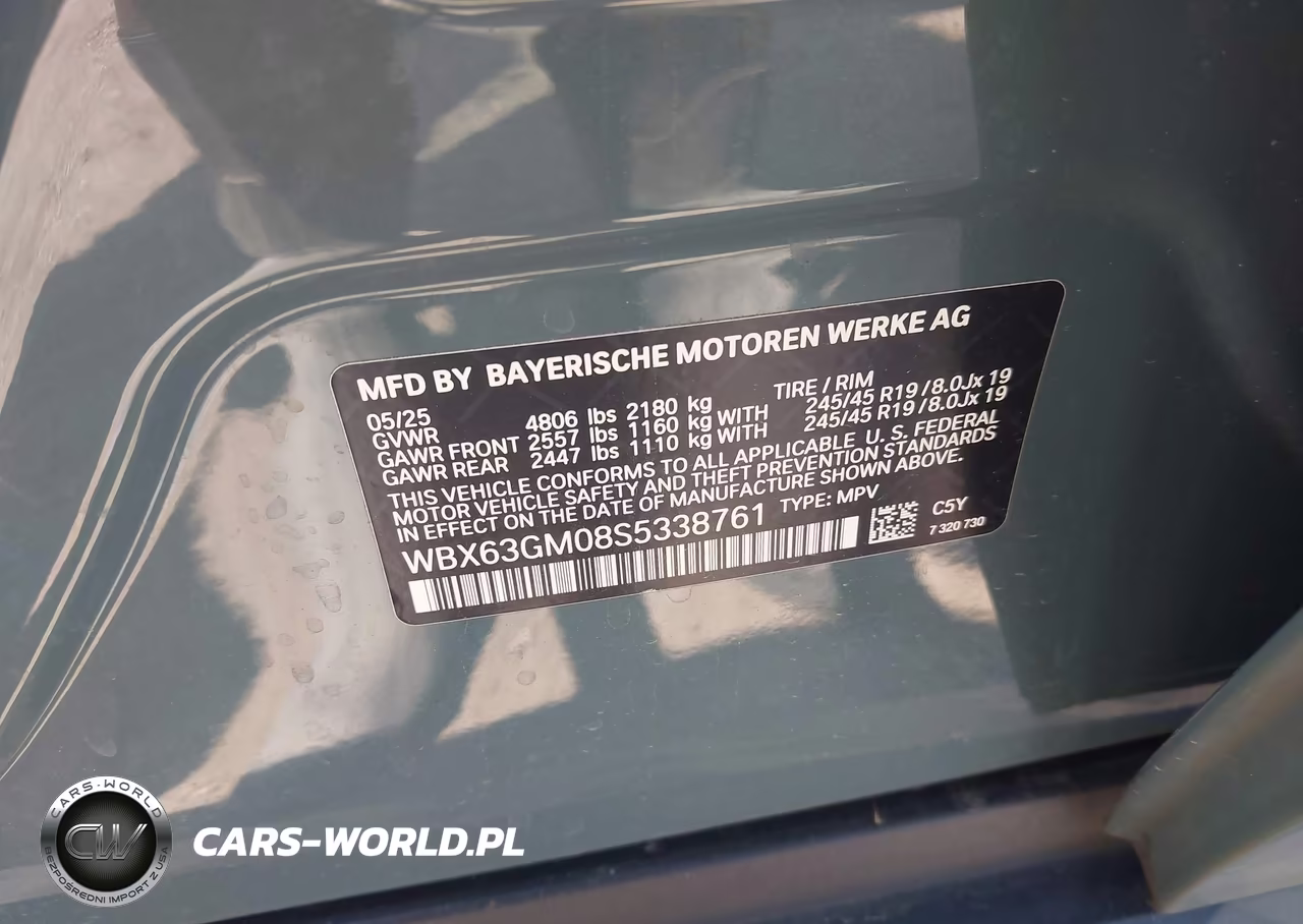 2025 BMW X2 xDrive28I VIN:WBX63GM08S5338761 - 9