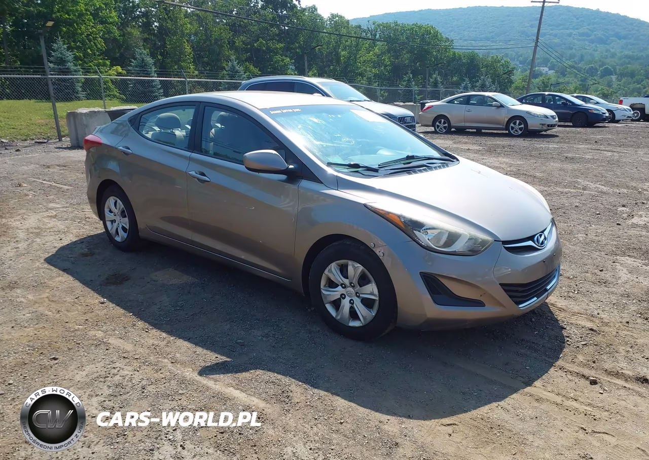 2016 Hyundai Elantra Se VIN:5NPDH4AE5GH715056 - 1