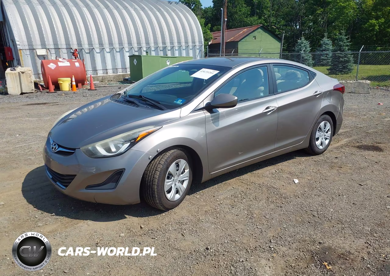 2016 Hyundai Elantra Se VIN:5NPDH4AE5GH715056 - 2