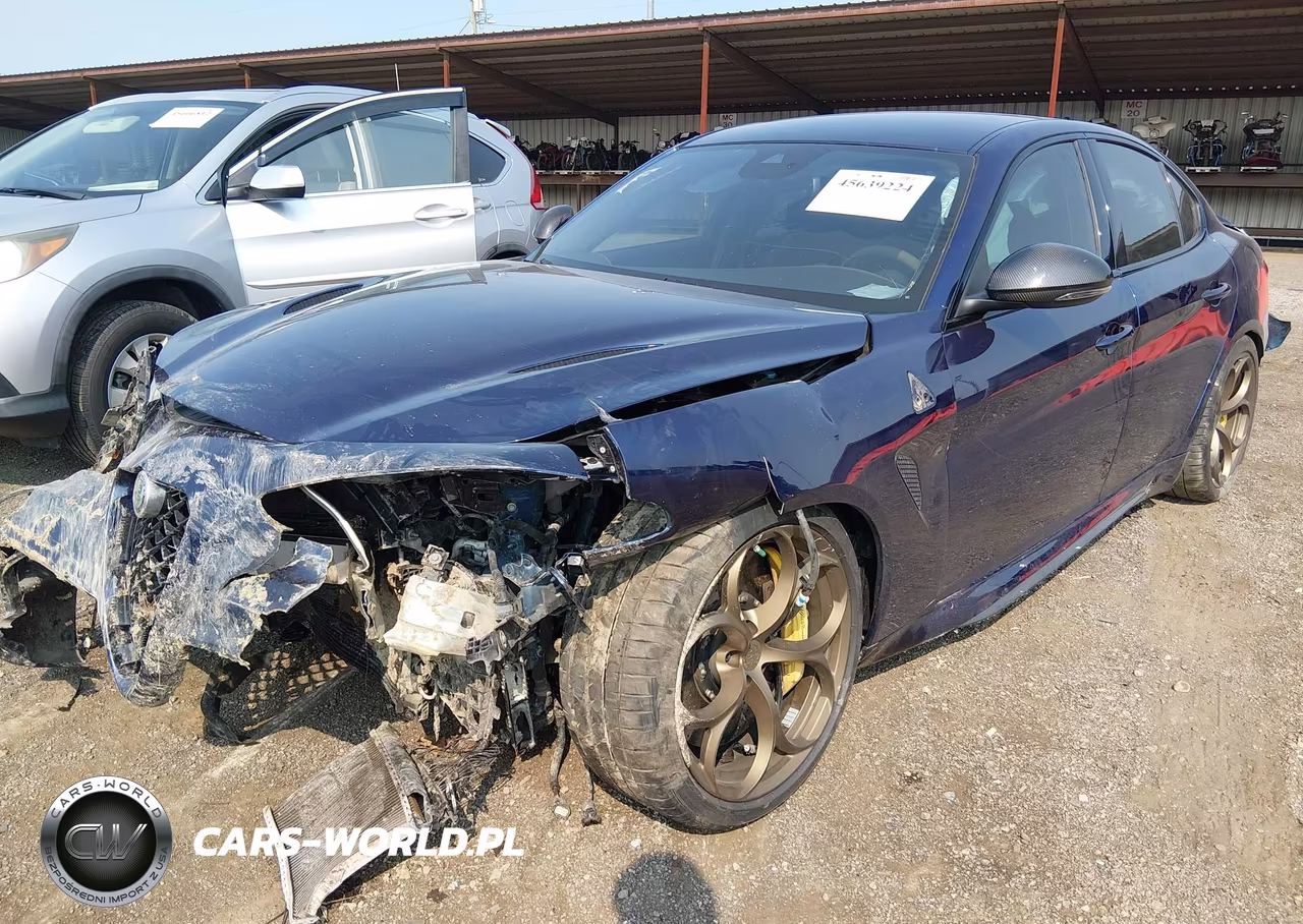 2018 Alfa Romeo Giulia Quadrifoglio Rwd VIN:ZARFAEAV1J7590268 - 2
