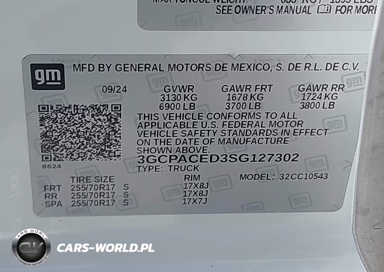 2025 Chevrolet Silverado 1500 2Wd Short Bed Lt VIN:3GCPACED3SG127302 - 9