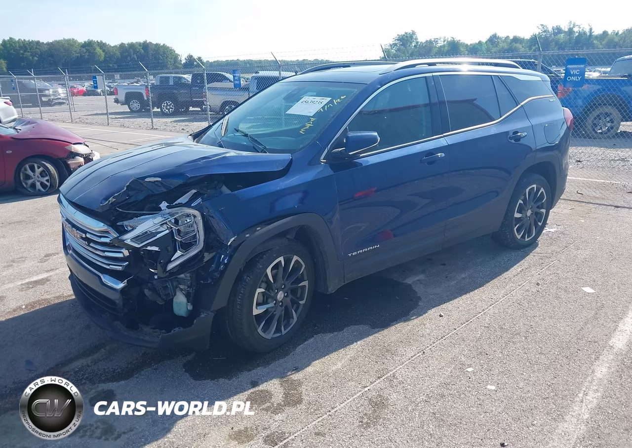 2022 GMC Terrain Awd Slt VIN:3GKALVEV1NL120577 - 2