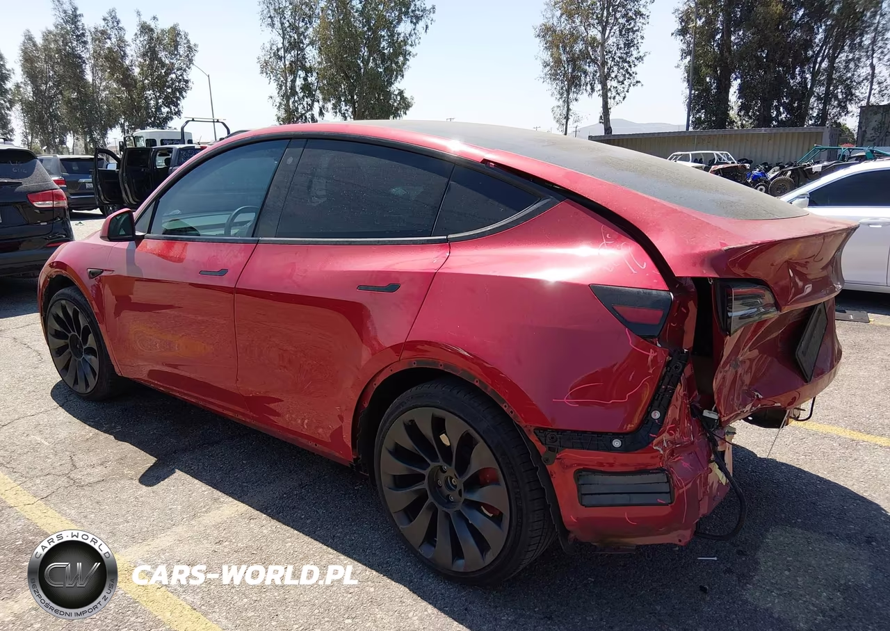 2023 Tesla Model Y Performance Dual Motor All-Wheel Drive VIN:7SAYGDEF4PF606371 - 3