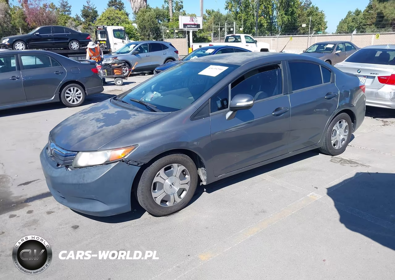2012 Honda Civic Hybrid VIN:JHMFB4F32CS005883 - 2