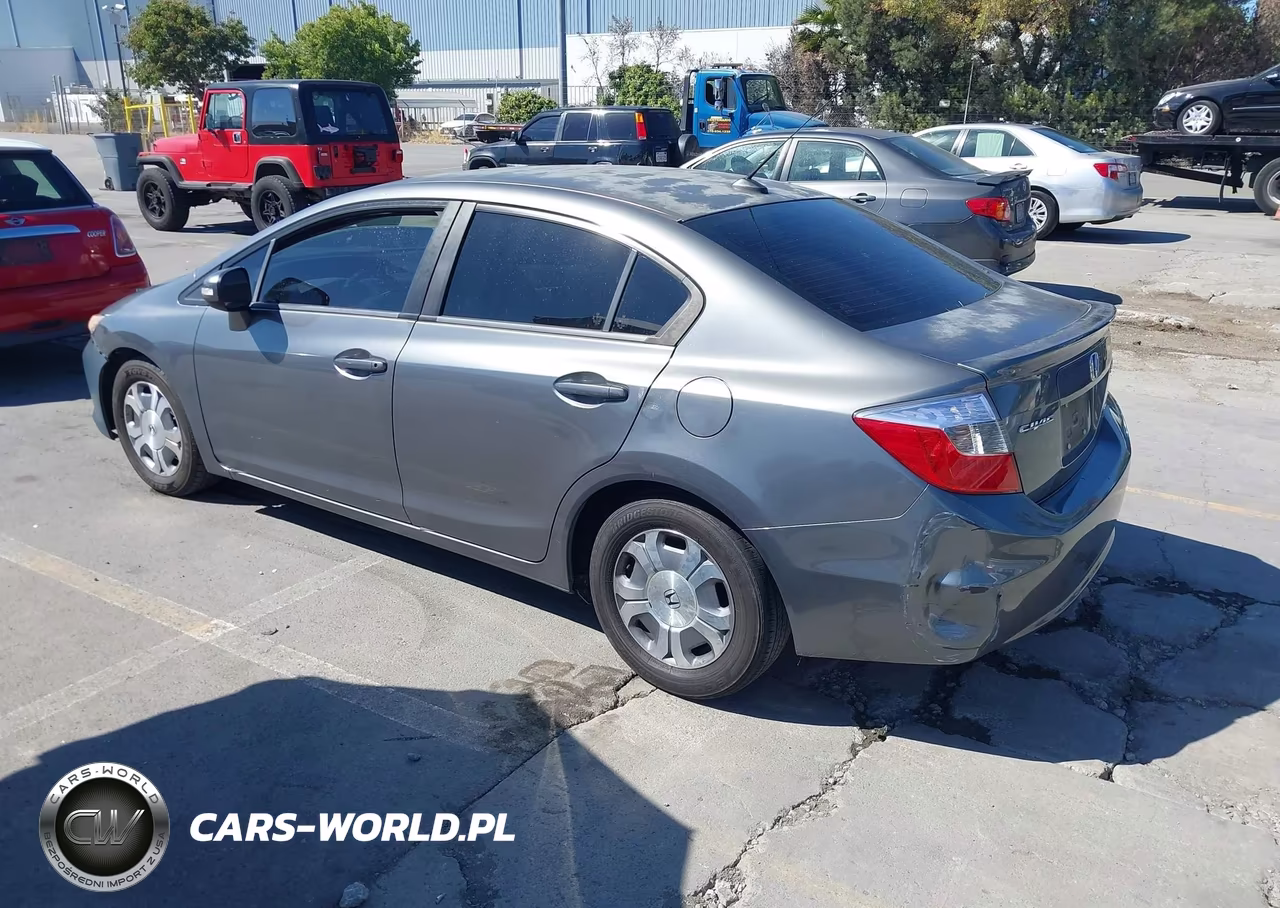 2012 Honda Civic Hybrid VIN:JHMFB4F32CS005883 - 3