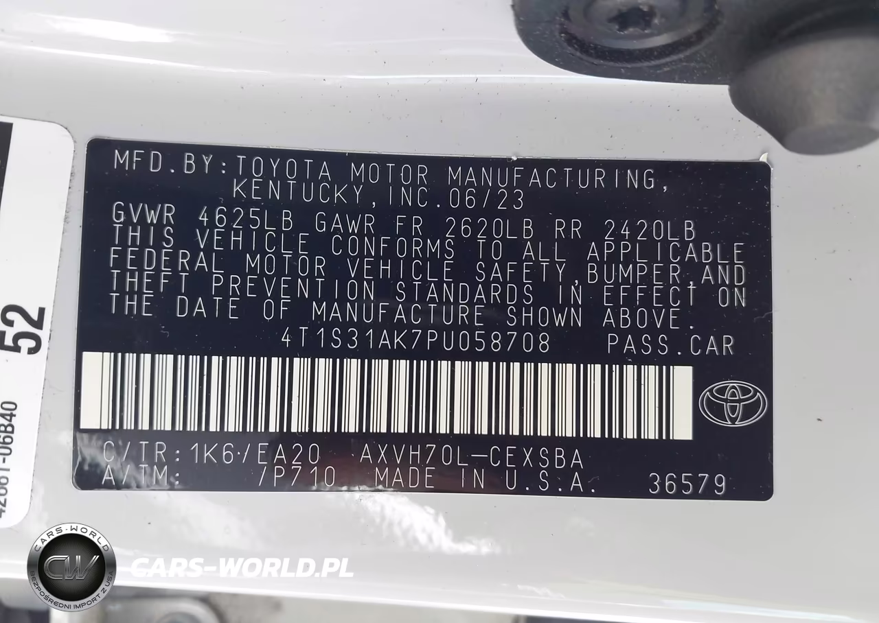 2023 Toyota Camry Se Hybrid VIN:4T1S31AK7PU058708 - 9