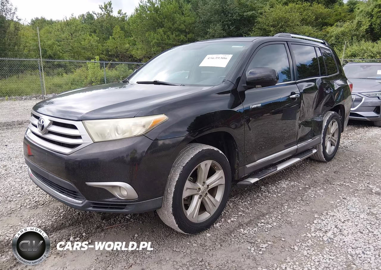 2012 Toyota Highlander Limited V6 VIN:5TDYK3EH5CS083181 - 2