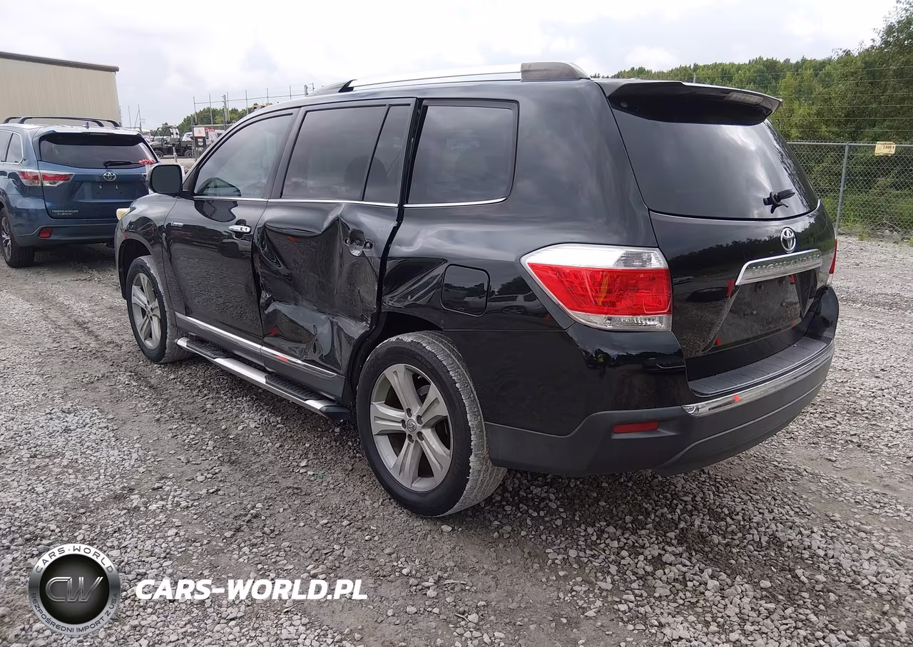 2012 Toyota Highlander Limited V6 VIN:5TDYK3EH5CS083181 - 3