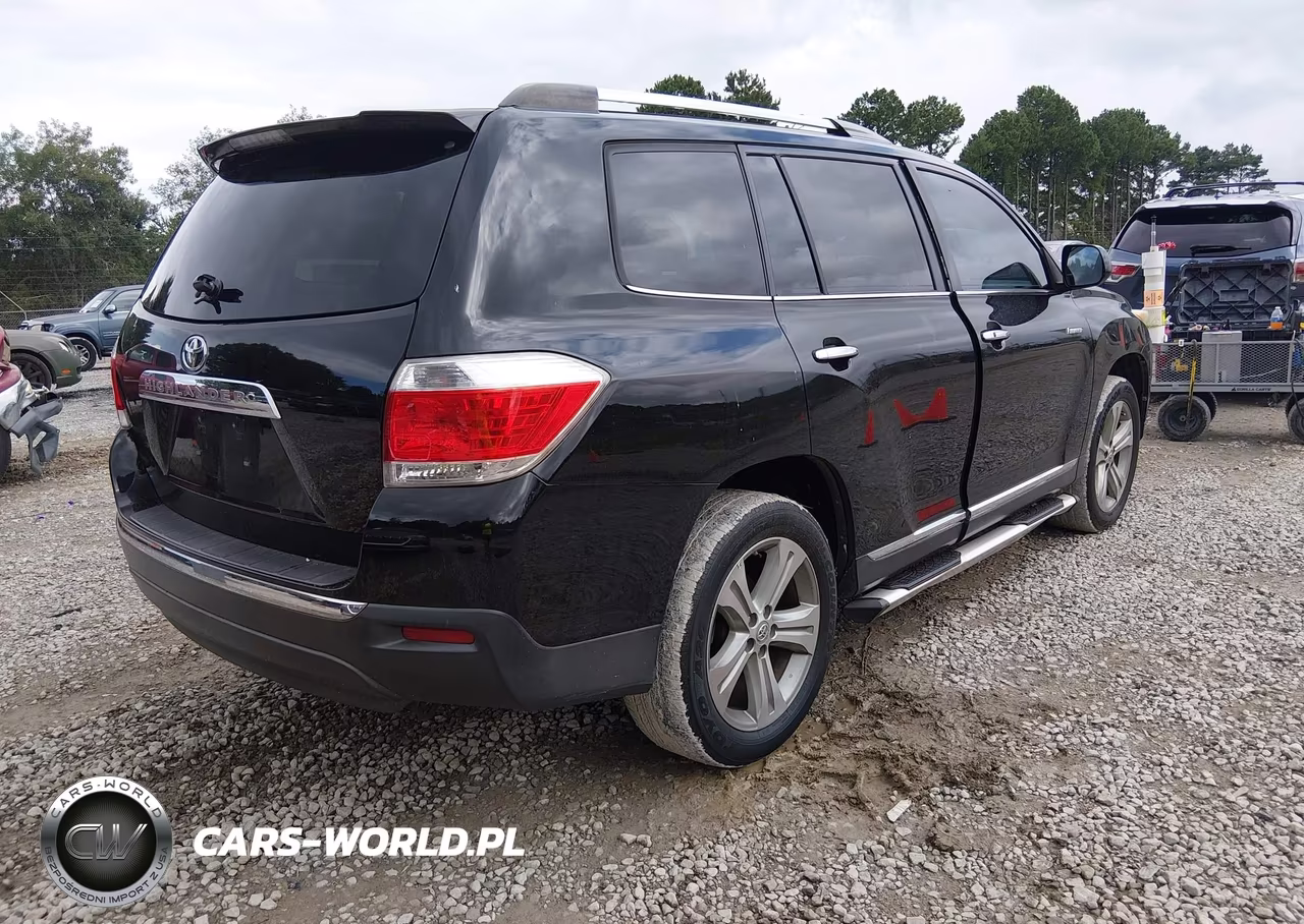 2012 Toyota Highlander Limited V6 VIN:5TDYK3EH5CS083181 - 4