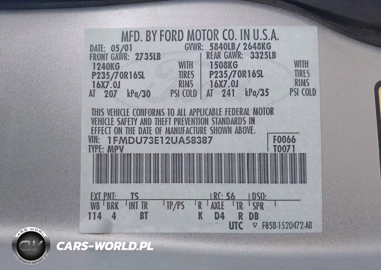 2002 Ford Explorer Xlt VIN:1FMDU73E12UA58387 - 9