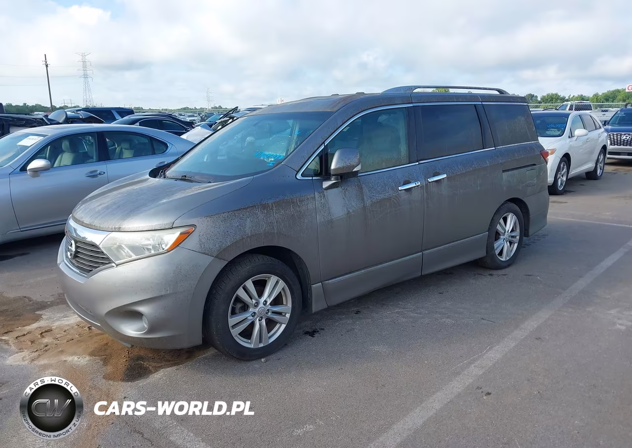 2012 Nissan Quest Le VIN:JN8AE2KP8C9039287 - 2