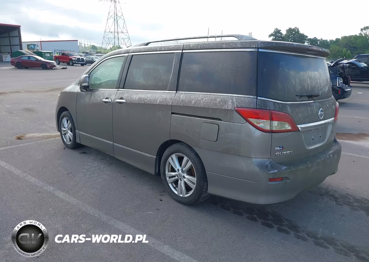 2012 Nissan Quest Le VIN:JN8AE2KP8C9039287 - 3