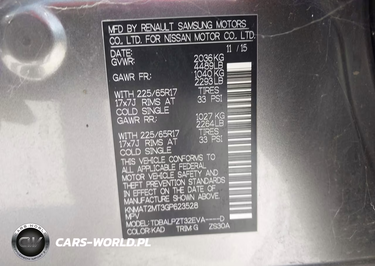 2016 Nissan Rogue S VIN:KNMAT2MT3GP623528 - 9