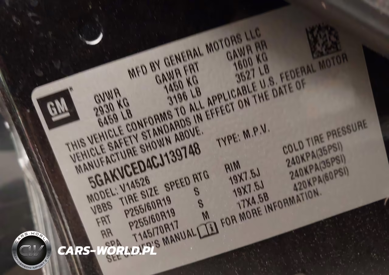 2012 Buick Enclave Leather VIN:5GAKVCED4CJ139748 - 8