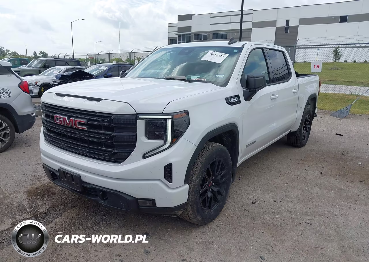 2025 GMC Sierra 1500 2Wd Short Box Elevation VIN:3GTPHCEK0SG214083 - 2